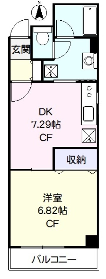 ローレルハイム清水 間取り