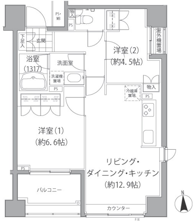 エーデル練馬 間取り