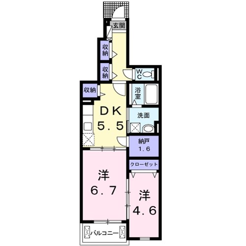 スカイレオ 間取り