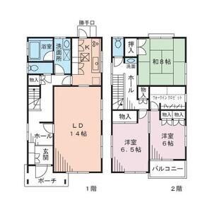 練馬区春日町１丁目貸家 間取り