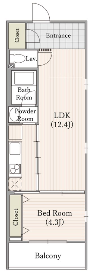 Arche' Design氷川台 間取り