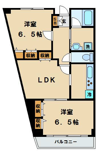 サンバレー・ファイブ 間取り