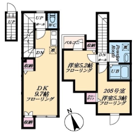 マイレジデンス鷺宮 間取り