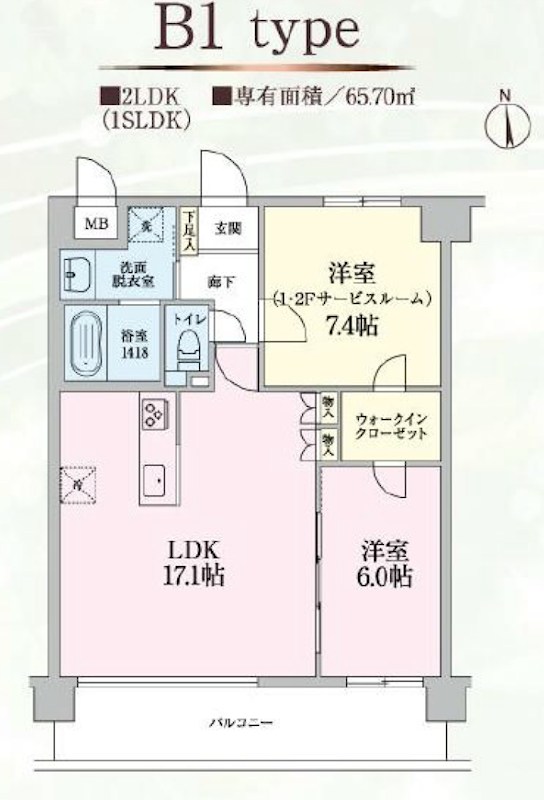 アプリカーレ練馬 間取り