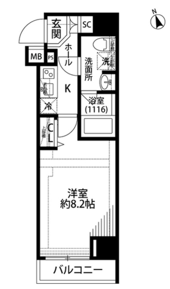 プレール・ドゥーク練馬中村橋 間取り