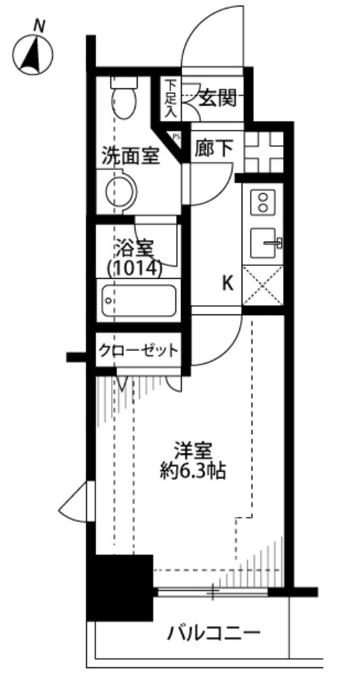 プレール・ドゥーク目白アベニュー 間取り