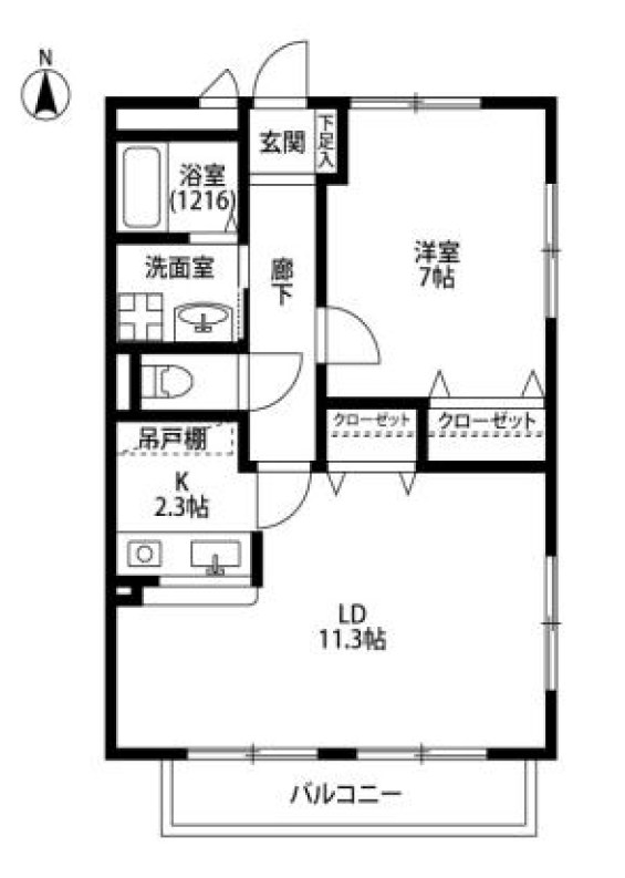 アムール　スレーヌ 間取り