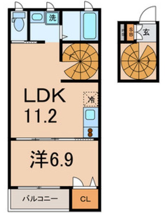 ペルソナ平和台 間取り