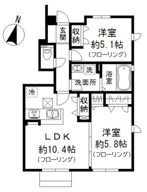 アボンリービレッジ 間取り