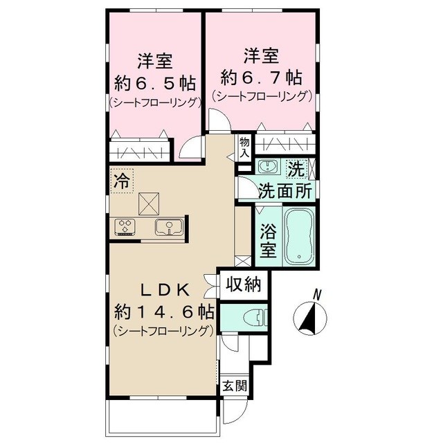 チューダーＥＧＯＴＡ 間取り