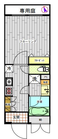 アリーチェ新江古田 間取り