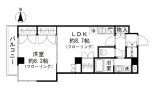 ホワイトヒルズ富士見台 間取り