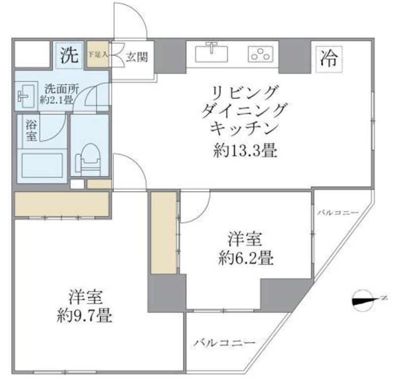 ウィスタリアハウス 間取り