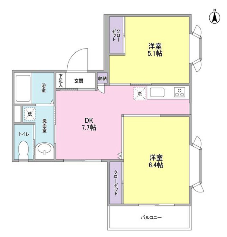 オーラムコート 間取り