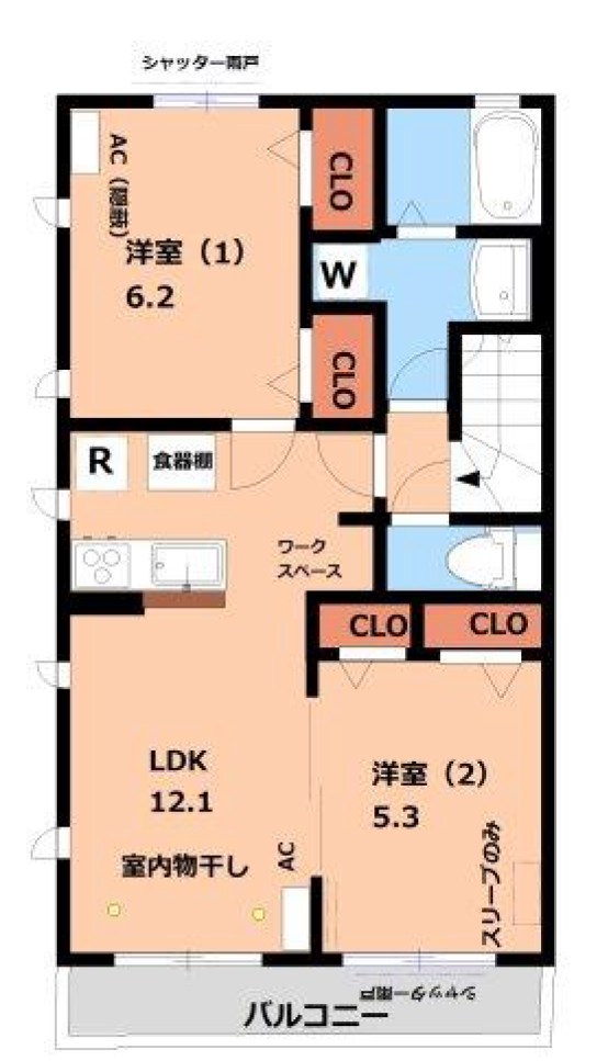 オーラ泉 間取り