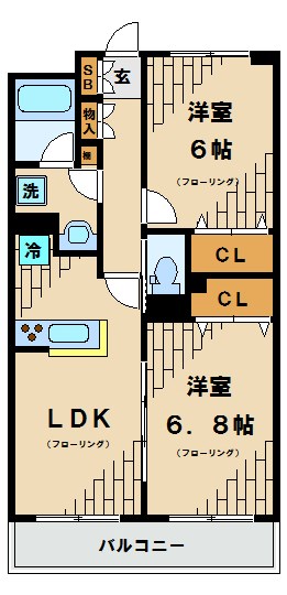 あるふぁⅡ 間取り