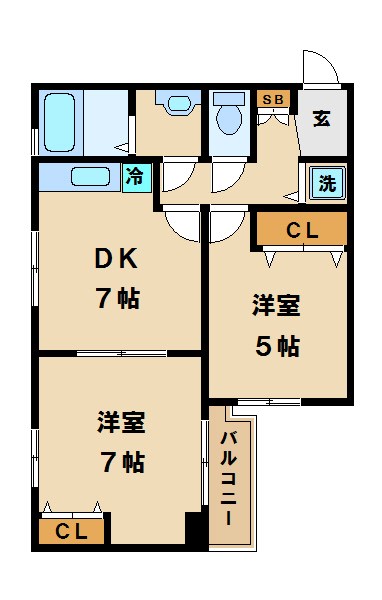 エスペランサ 間取り図