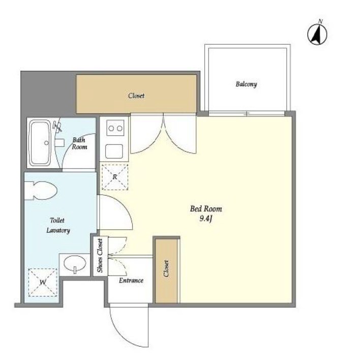THE　RESIDENCE　DDI　NERIMA 間取り