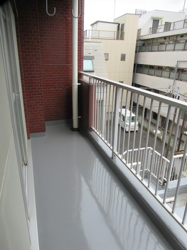 きんえいマンション ベランダ