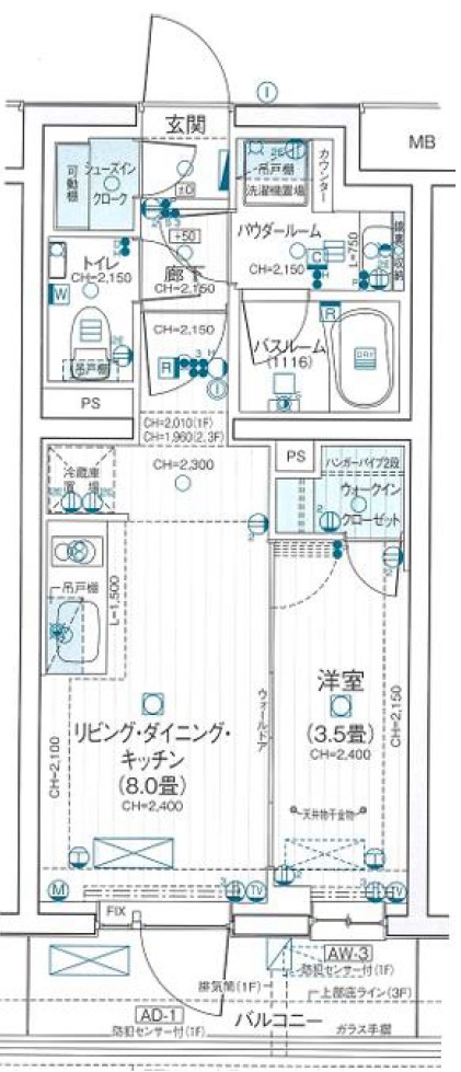 パレステージ練馬Ⅲ 間取り