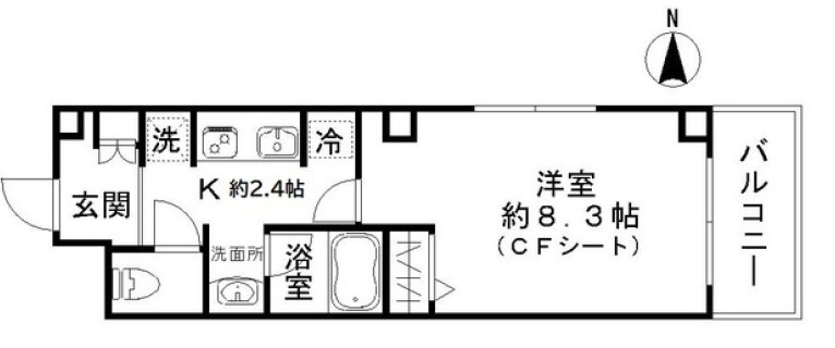 ホワイトカウンティ富士見台 間取り