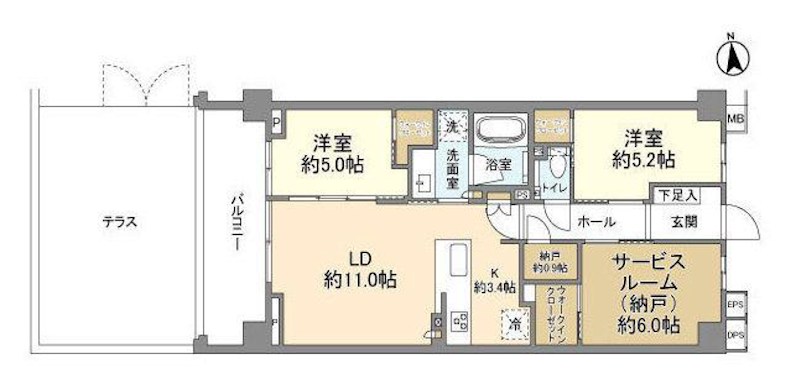 アネシア練馬中村南 間取り