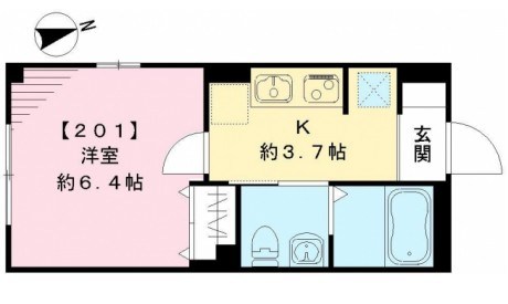 サンハイムタケシゲ 間取り