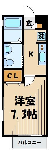 ハッピーハイツ・ワン 間取り