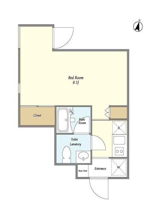 THE　RESIDENCE　DDI　NERIMA 間取り