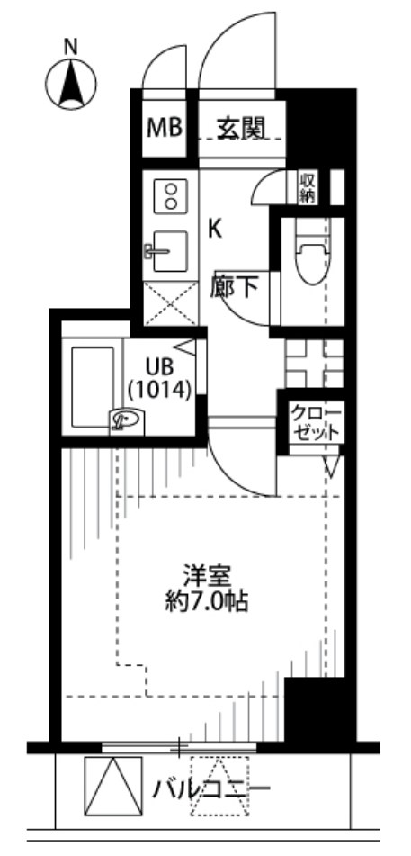 プレール・ドゥーク豊島園 間取り図