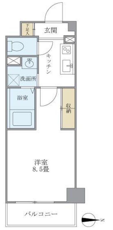 ドミール平和台 間取り