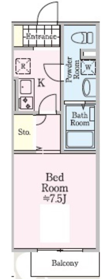 Brownie（ブラウニー） 間取り
