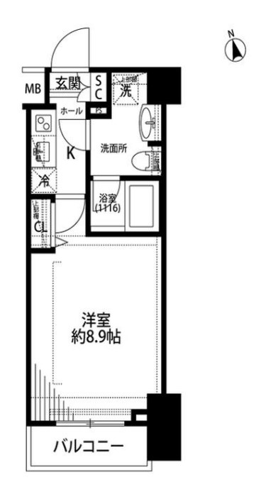 プレール・ドゥーク練馬中村橋 間取り