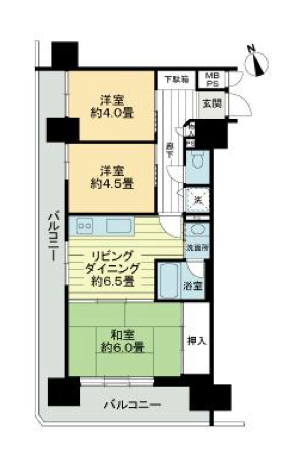 ライオンズマンション練馬 間取り