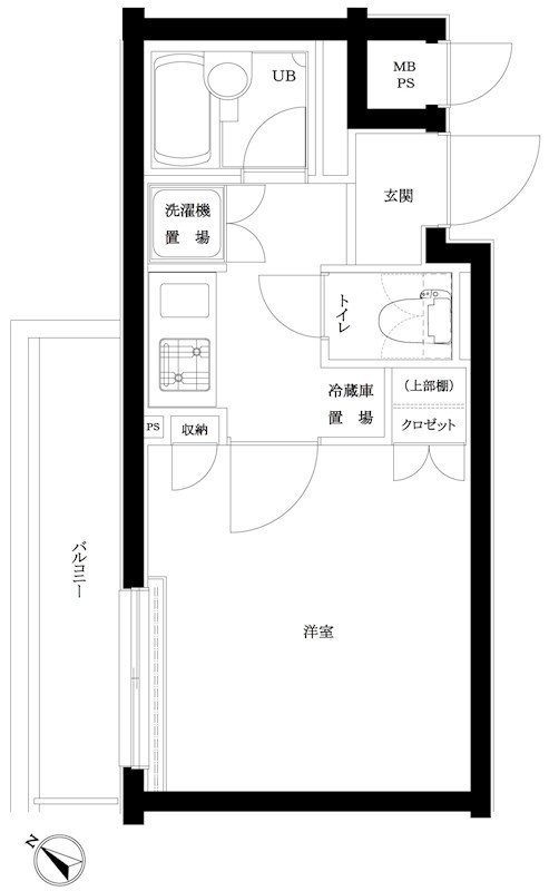 ルーブル豊玉伍番館 間取り