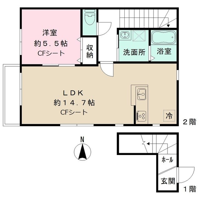 パティオ　エレンシア 間取り