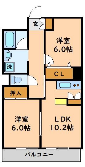 サンセール豊玉A棟 間取り