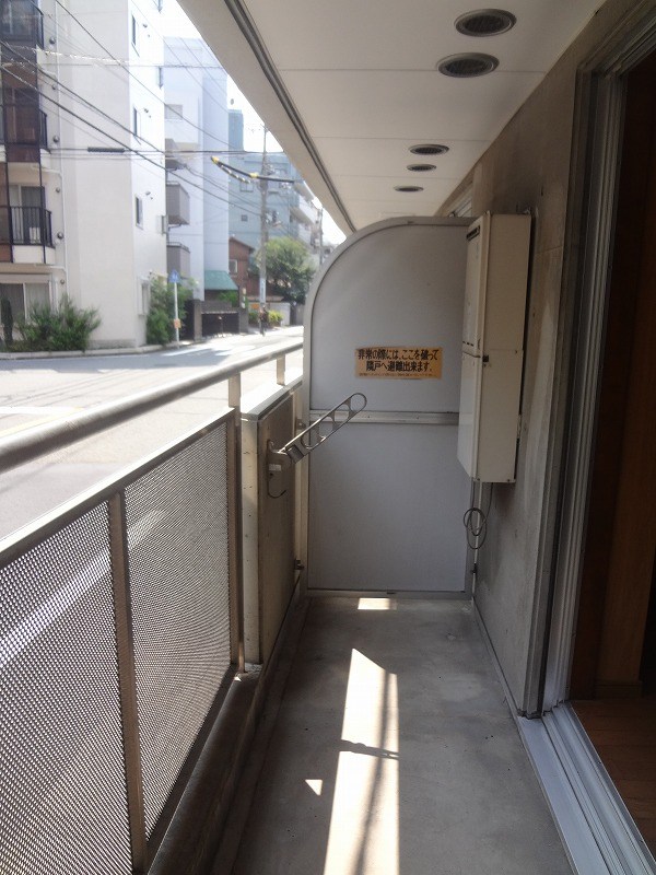 カーサフジタ ベランダ