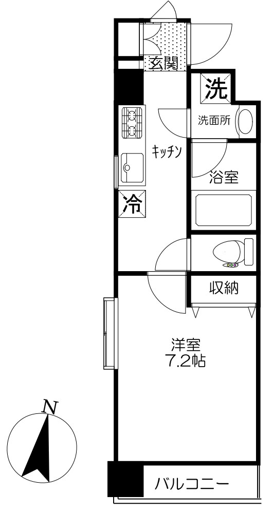 カナール中村橋 間取り