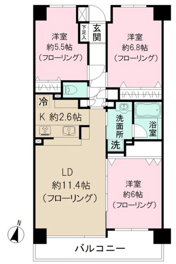 八幡館 間取り