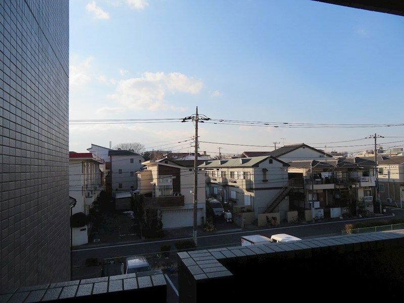 ルーブル都立家政六番館 ベランダ