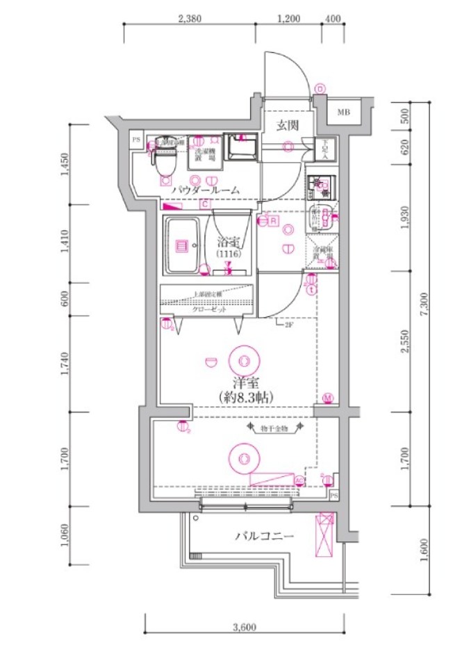 スプレスター新江古田 間取り