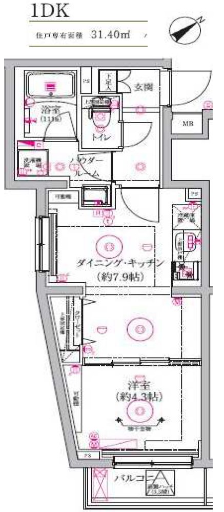 スプレスター新江古田 間取り