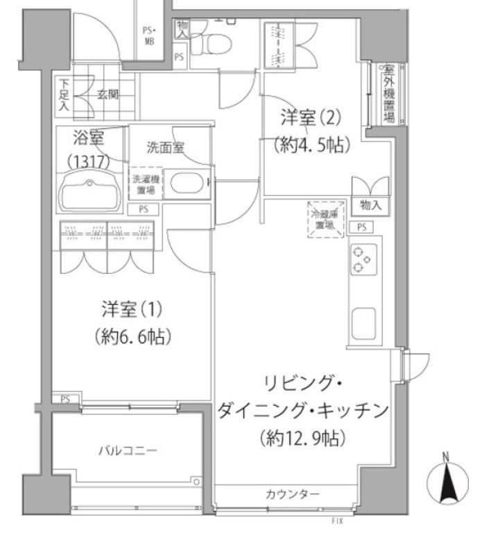 エーデル練馬 間取り