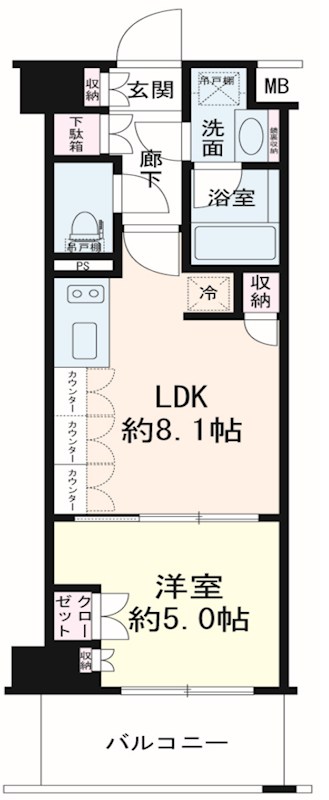 パレステージ練馬Ⅱ 間取り
