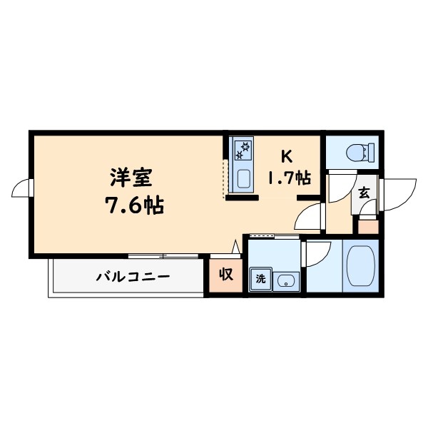 ラフィーネ豊玉中 間取り
