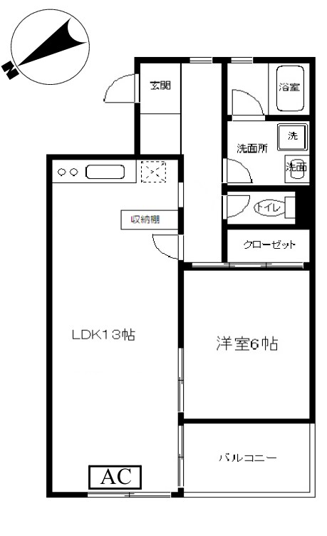 ピエタテール富士見 間取り