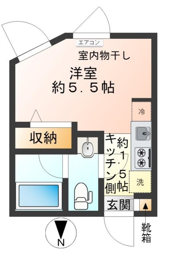 サンクテュエール桜台 間取り