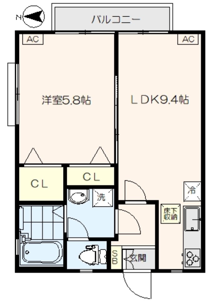 クラヴィエ 間取り