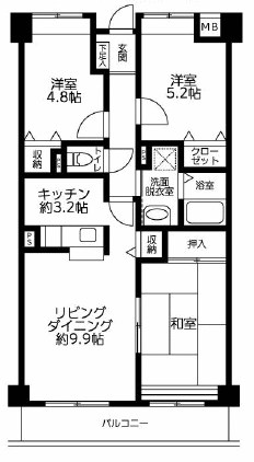 クレストＡ 間取り